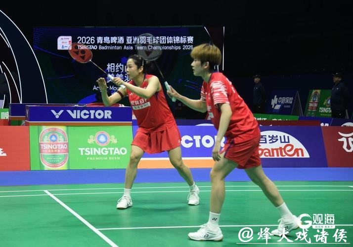 中国羽毛球女队战胜印度队 晋级亚团赛四强
